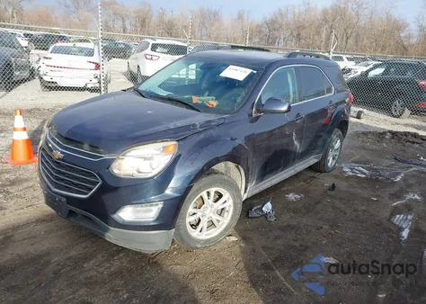 2016 Chevrolet Equinox Lt из США, поврежденный, VIN 2GNALCEK8G1148068